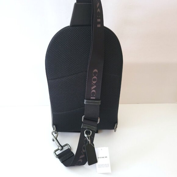 Coach CW312 West Pack Signature Camo Sling Bag Grey Multi - Picture 5 of 7